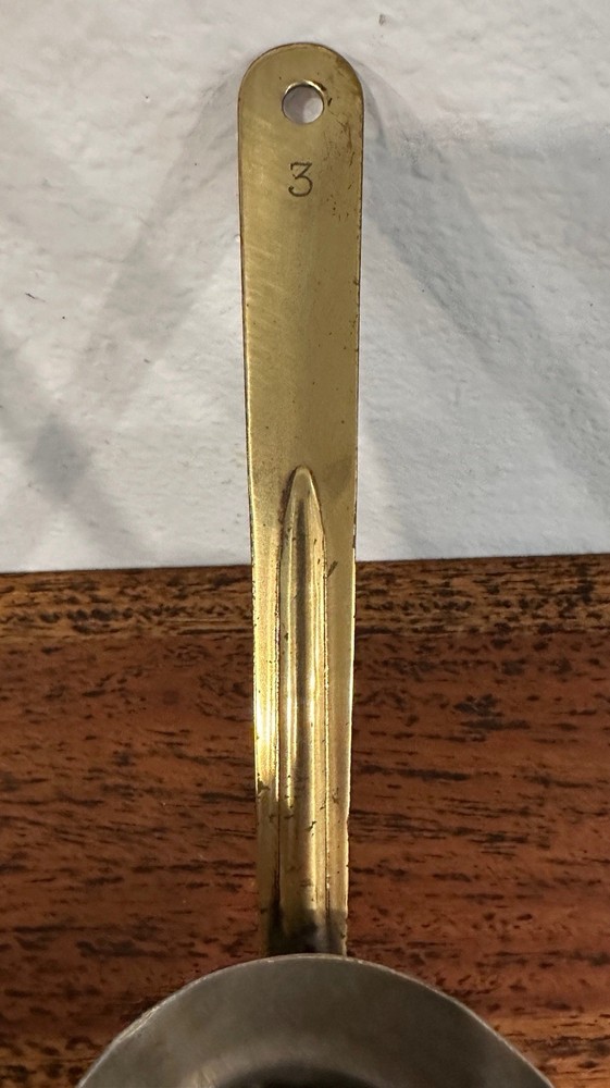 Turkish Brass Coffee Servers Set Of 2