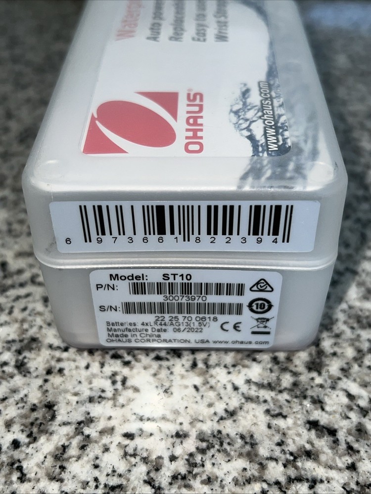 Ohaus St10 Orp Meter,Single Line Lcd