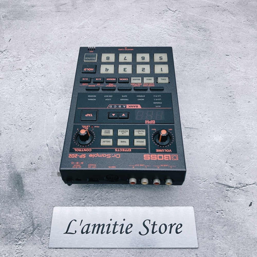 BOSS SP-202 Dr. Sample Sampler Looper Drum Machine SP202 Operation Confirmed JP