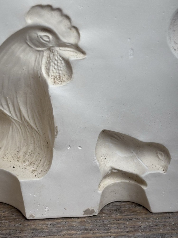 Vintage Alberta's Molds Ceramic Slip Casting Mold A-199 Hen & 2 Chicks