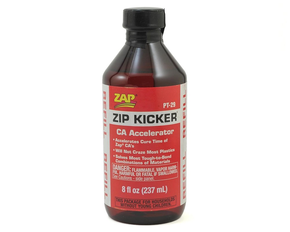 Pacer Technology Zap Zip Kicker Pump Spray CA Accelerator Refill Bottle (8oz)