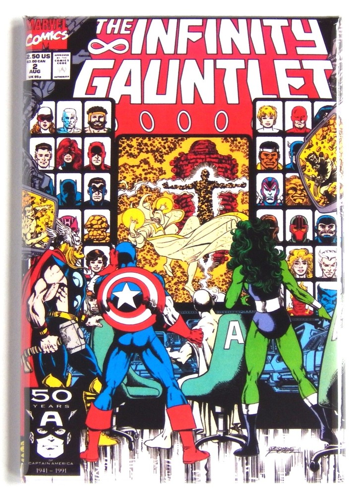 The Infinity Gauntlet #2 FRIDGE MAGNET comic book