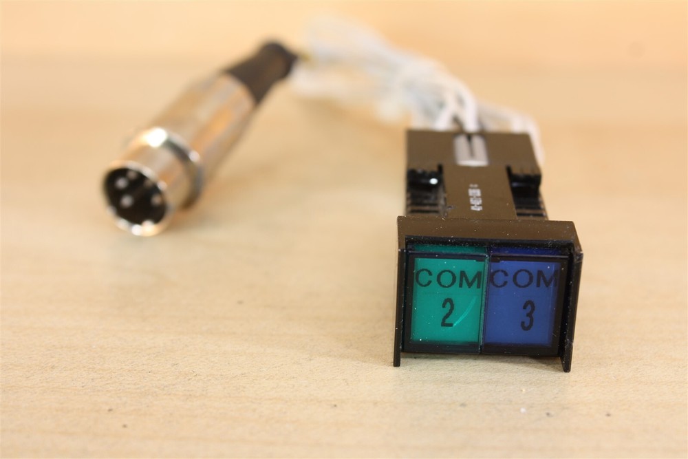 EAO Olten 41-461-036 Dual 'COM 2 / COM 3' Annunciator Push Switch