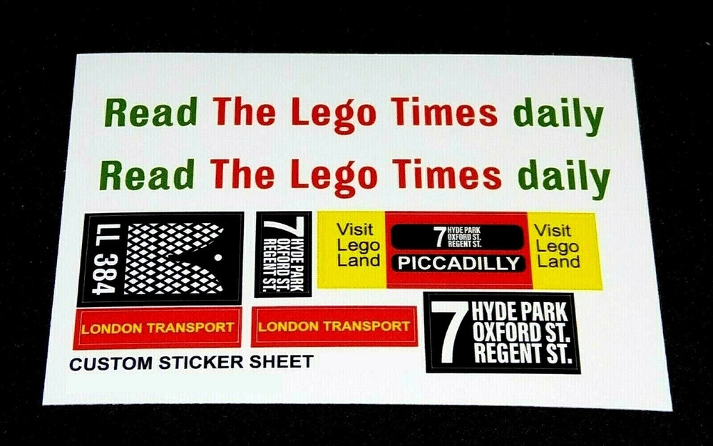 Custom stickers for 760 / 384 replacement stickers