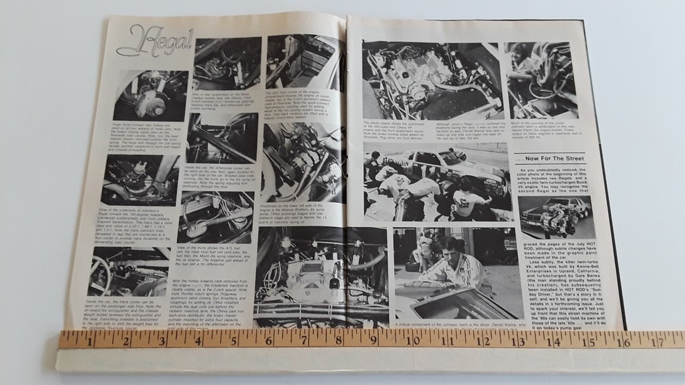 1981 BUICK REGAL RACE CAR ORIGINAL ARTICLE