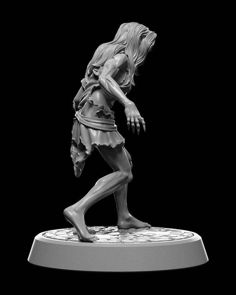 Vampire Spawn - Montblanc Escapade - 32mm Unpainted DnD Miniatures