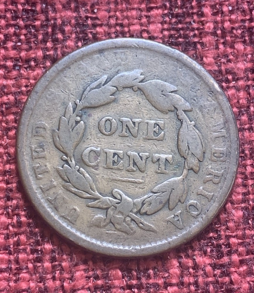 1837 ? Matron Head Large Cent Plain Cord, Medium Letters You Decide on Bid