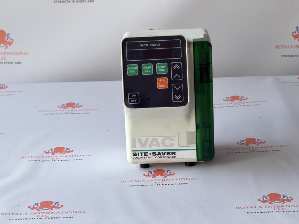 AC Site-Saver Volumetric Controller Infusion Pump Unit w/ Cable - AS IS