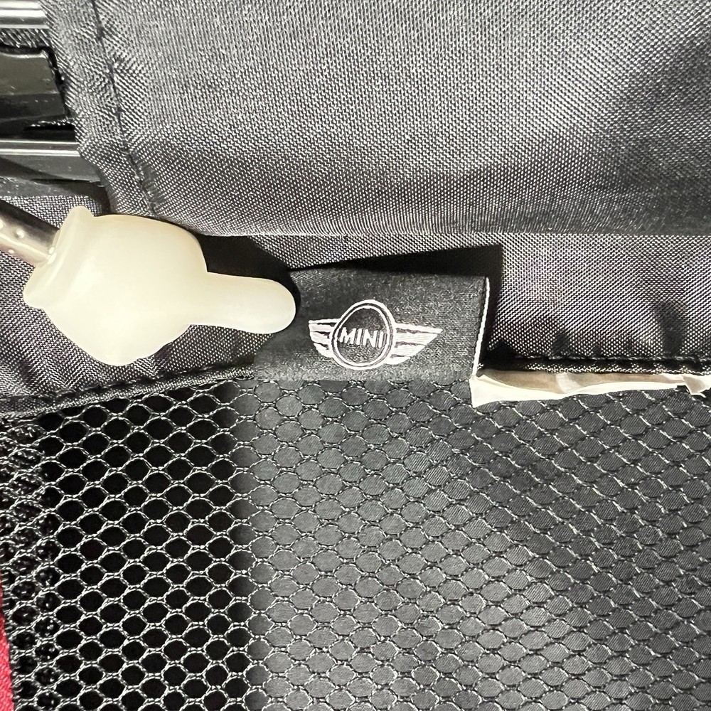 Authentic MINI Cooper Black/Red Rolling/Locking Cabin Trolley Suitcase