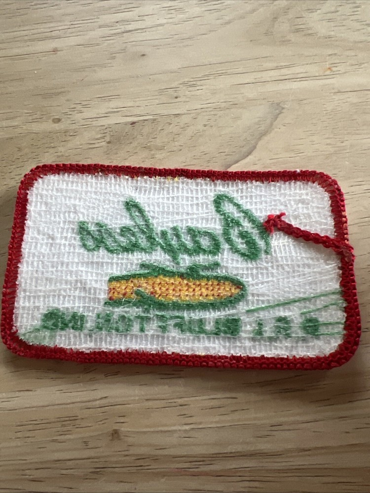 Vintage R.R.I. Bluffton Ind.seed Co. Patch