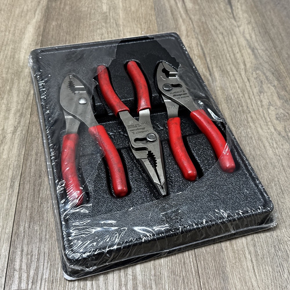 Snap On 3 Pc Plier Set - PL346ACF