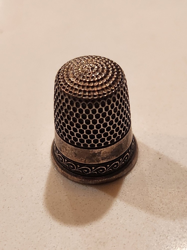 #9 Sterling Silver Sewing Thimble