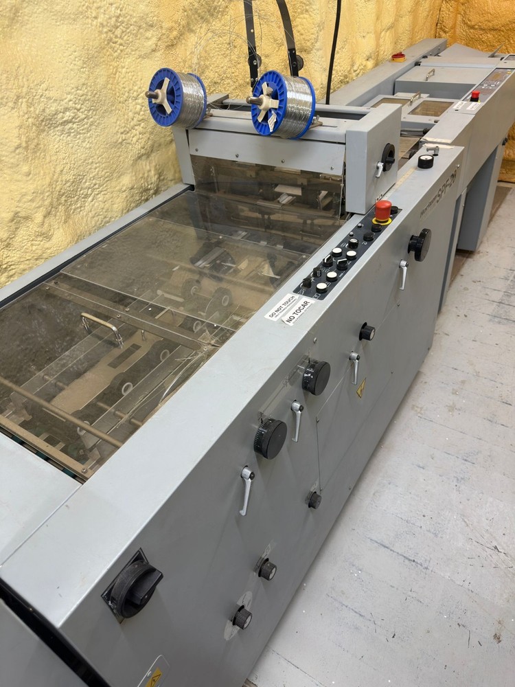 Horizon Stitcher & Folder SPF-20 with HOF Feeder - Working!