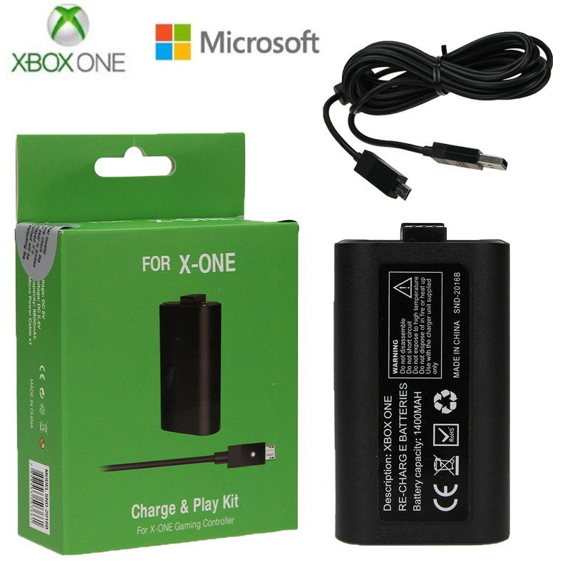 2025 New Microsoft Battery Controller For Xbox One Rechargable USB Cable kits