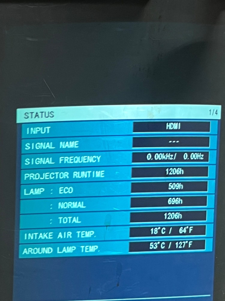 Used Panasonic PT-EZ770 WUXGA