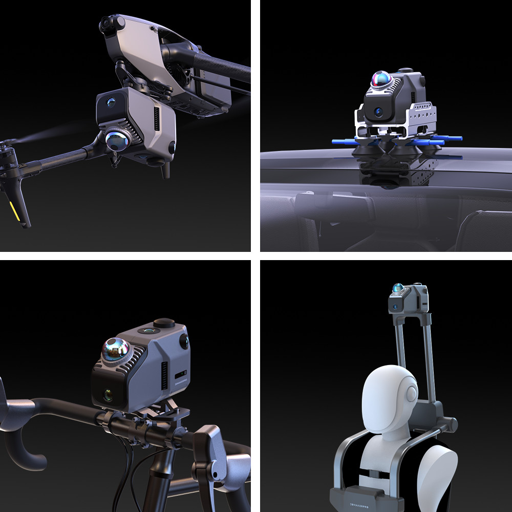 3DMAKERPRO EAGLE LIDAR 3D SCANNER (Standard 1x Camera) with RTK)