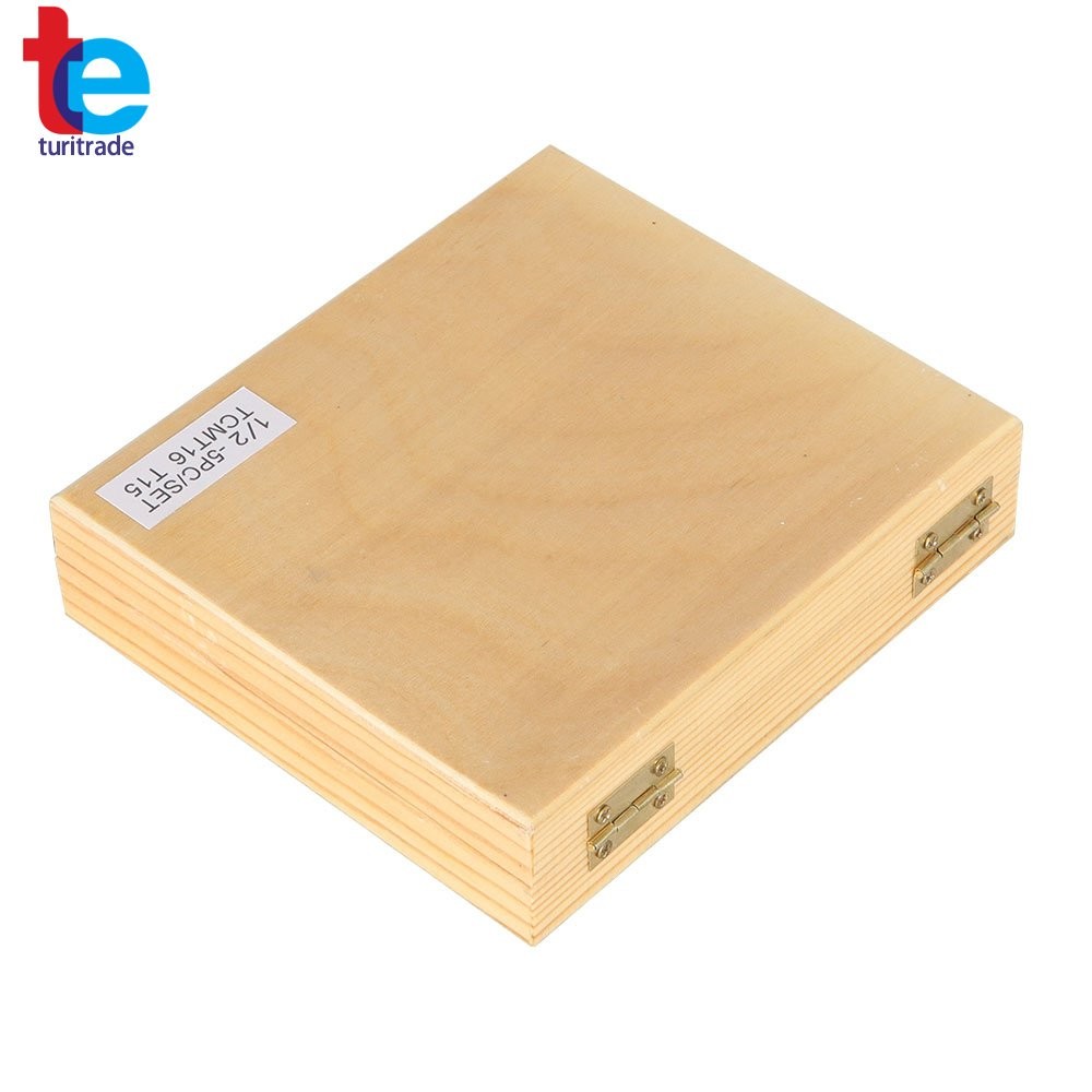 5 Pack 1/2" Carbide Indexable Turning Tool Lathe Tool Bit With Carbide Inserts