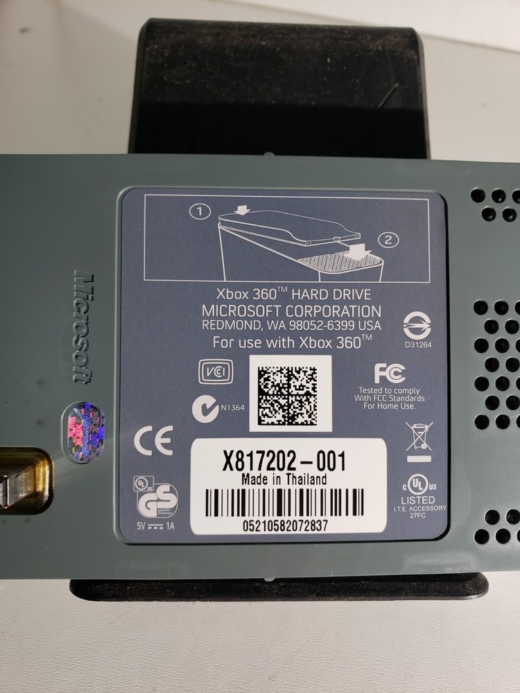 Official Microsoft XBOX 360 60GB HDD External Hard Drive