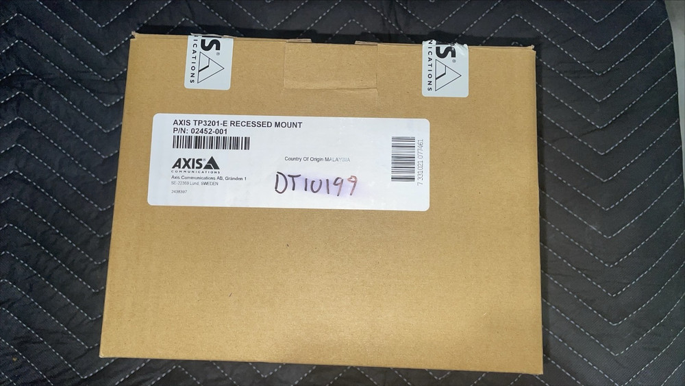 Axis TP3201-E Recessed Mount 02452-001