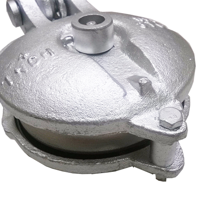 Snatch Block Yarding pulley Block Wire rope cable for 6 Tons - 6"