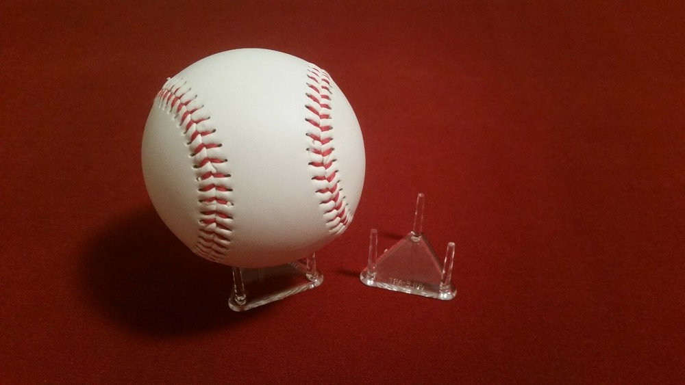 *#Triangle 1.5" Three (3) Peg Display Stand Minerals Fossils Crystals Seashells