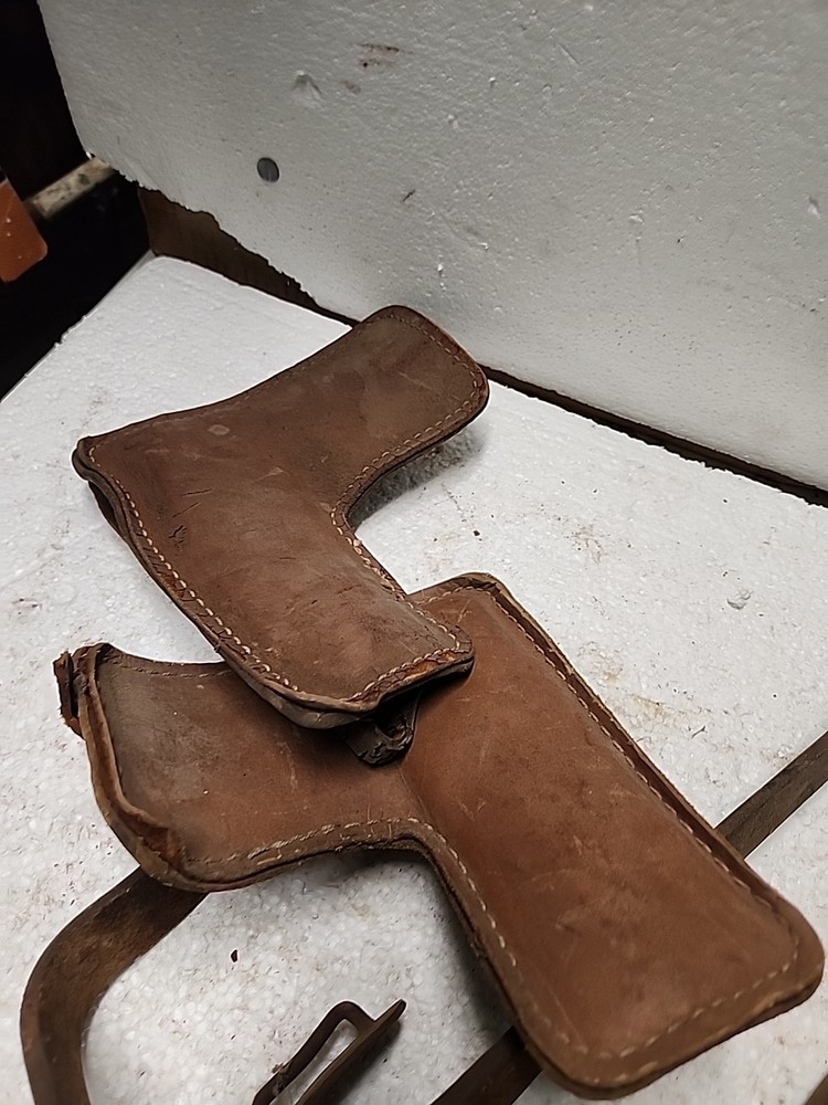 (499) Antique Pole Climbers For Linemen.