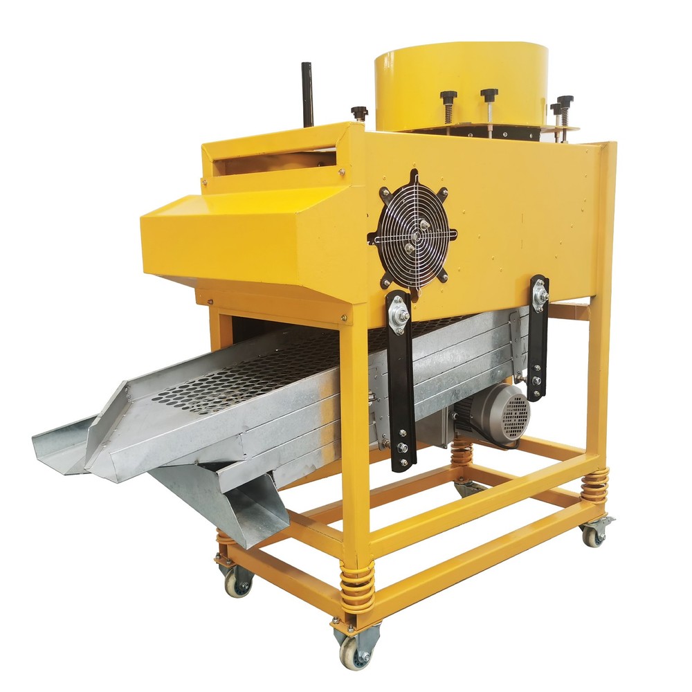 Auto Garlic Clove Separator Bulb Breaking Machine Seed Sorting & Dicing Peeler