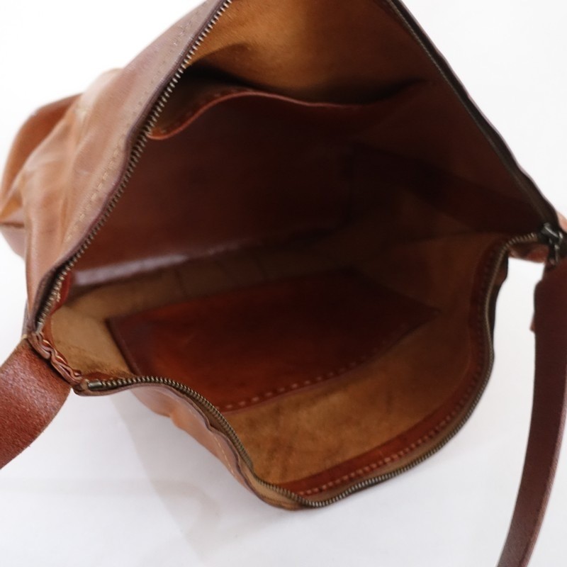 HENRY CUIR Leather Shoulder Bag
