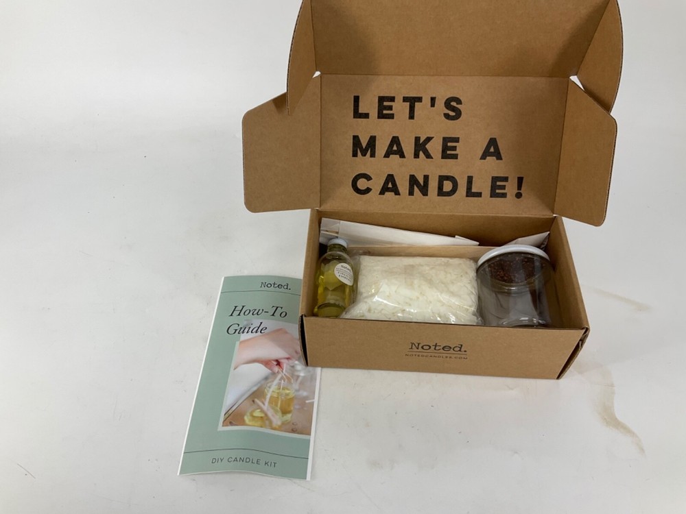 Noted. DIY candle making kit Fireside Embers