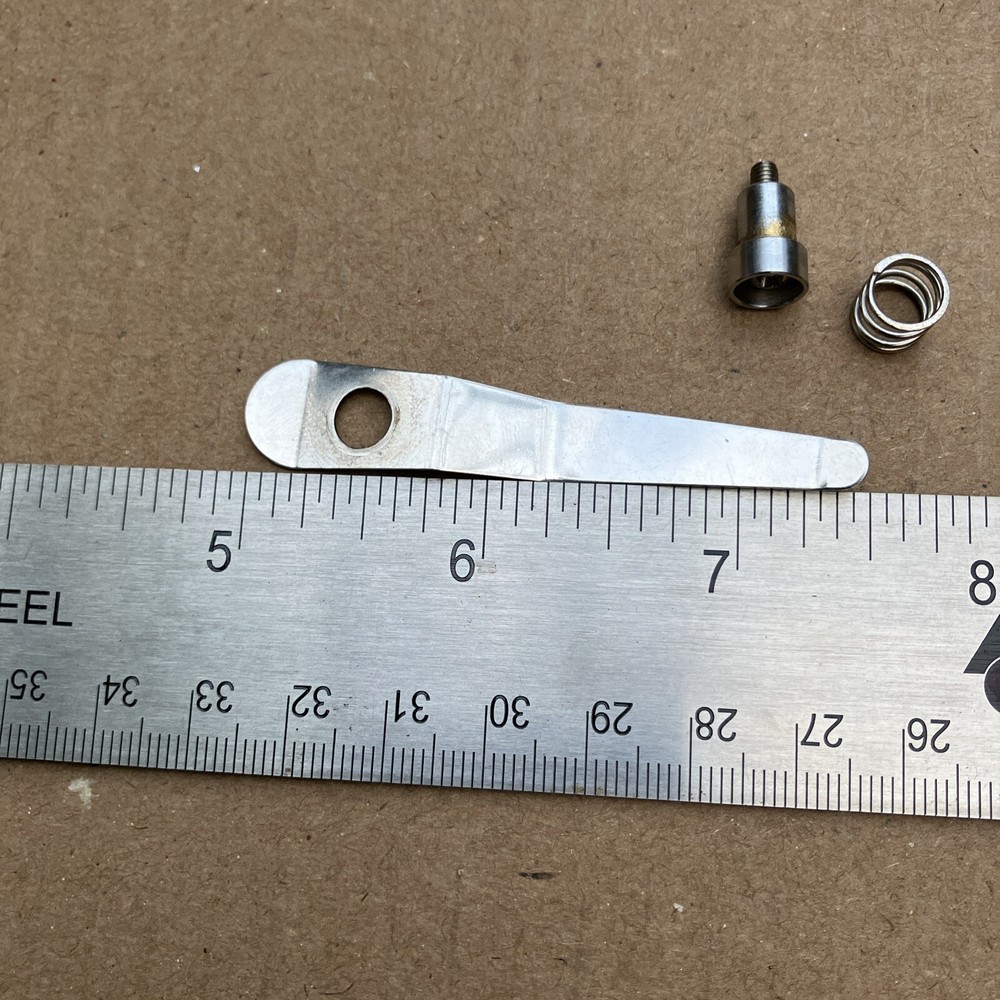 1 pair of microscope stage clips Unknown Brand