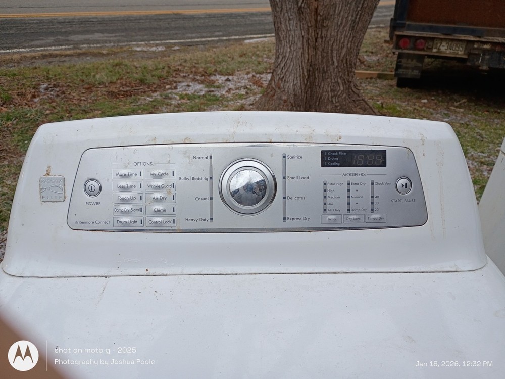 Kenmore Elite Washer & Dryer Set Top-Loading White, Multiple Wash/Dry Programs