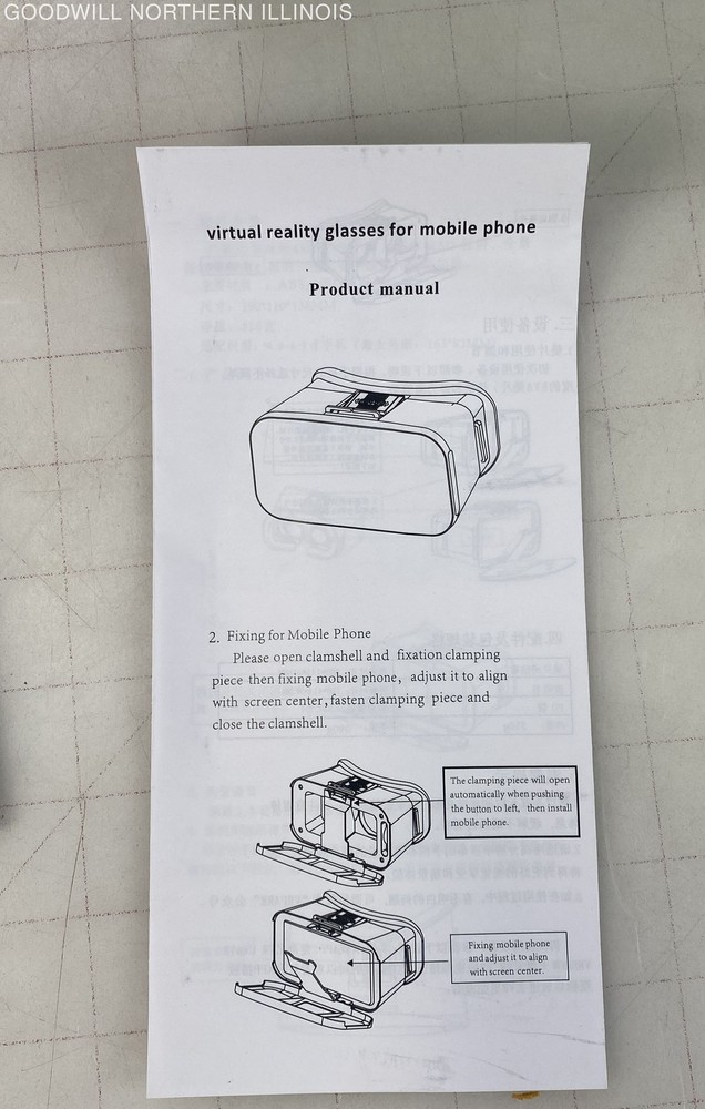 VR Park Smartphone Virtual Reality Headset IOB