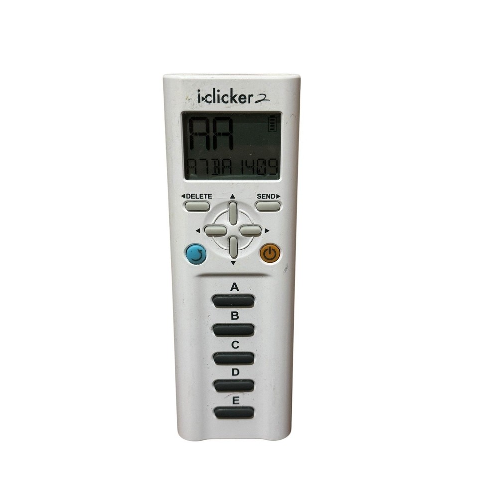 iClicker 2 Student Classroom Response RLR14 Remote Control 2nd Edition / TESTED