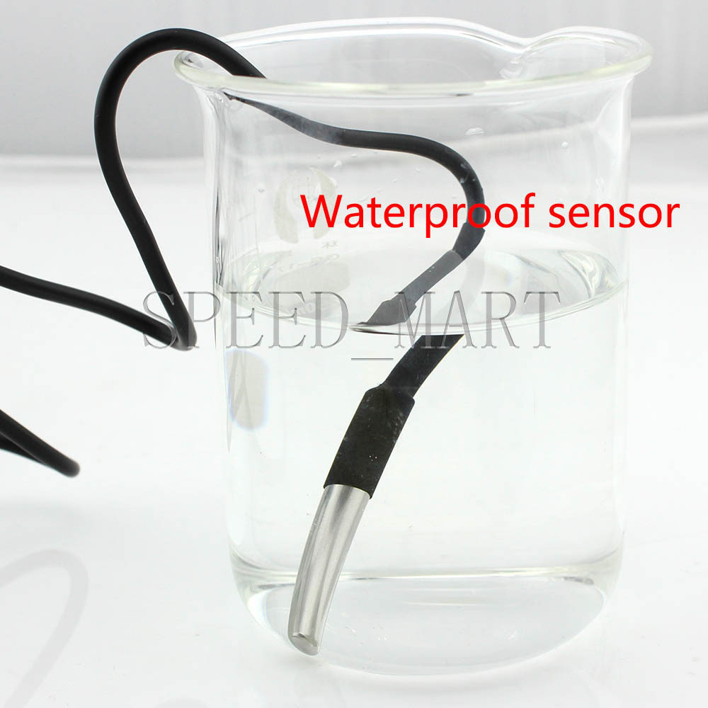 10 pcs Waterproof Digital Temperature Transmitter Thermal Probe Sensor DS18B20