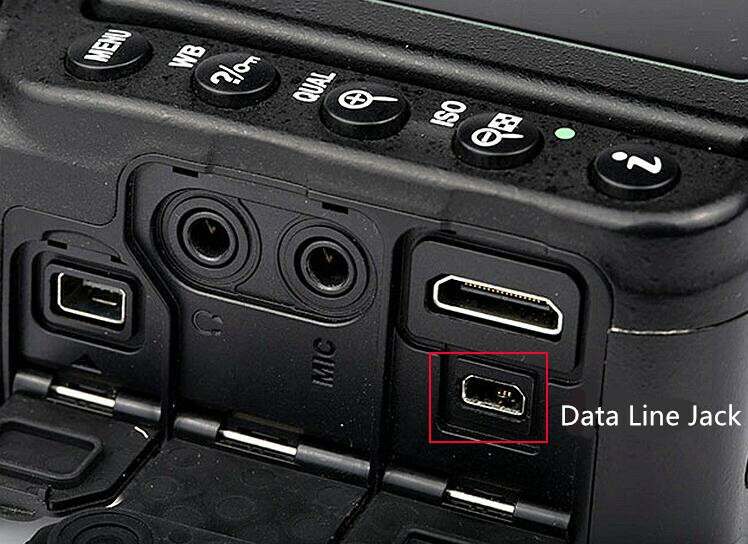 USB mini B 8 pin camera Lead Cable Tether Adapter Power PC Mac Transfer Sync