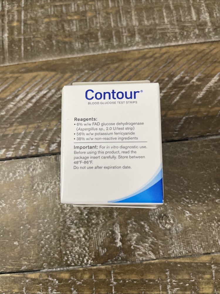 Contour Blood Glucose Test Strips 50 Count