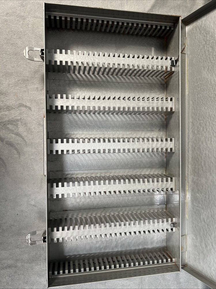 Metal Slide Storage Box, 150 slide capacity