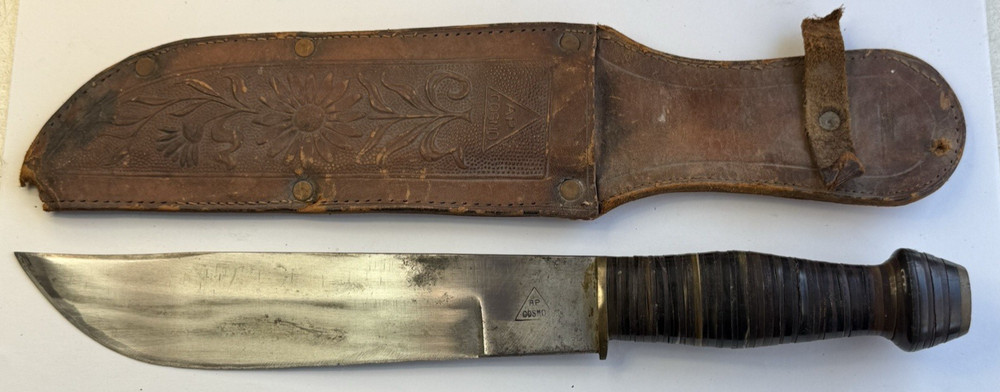 Vintage "AP COSMO" Bowie Knife