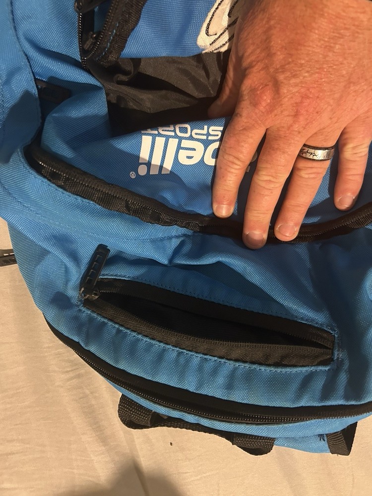 Capelli Sport Blue Soccer Backpack with Number 9