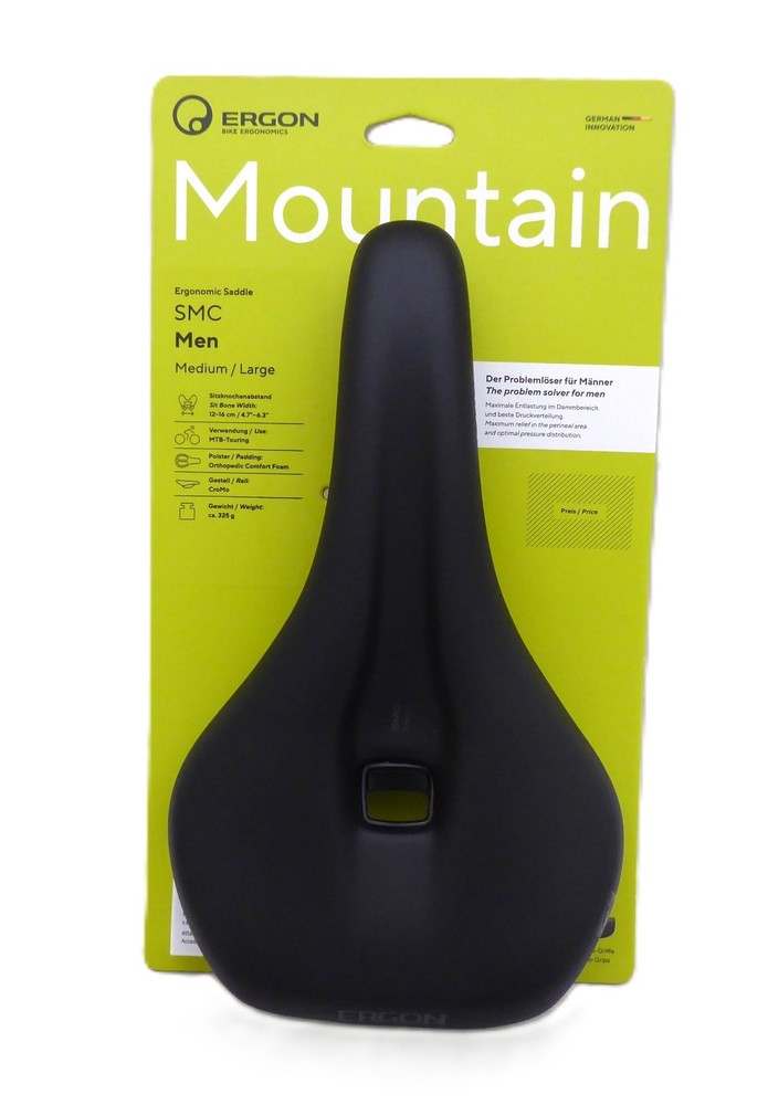 Ergon SMC Mens Saddle, Medium/Large