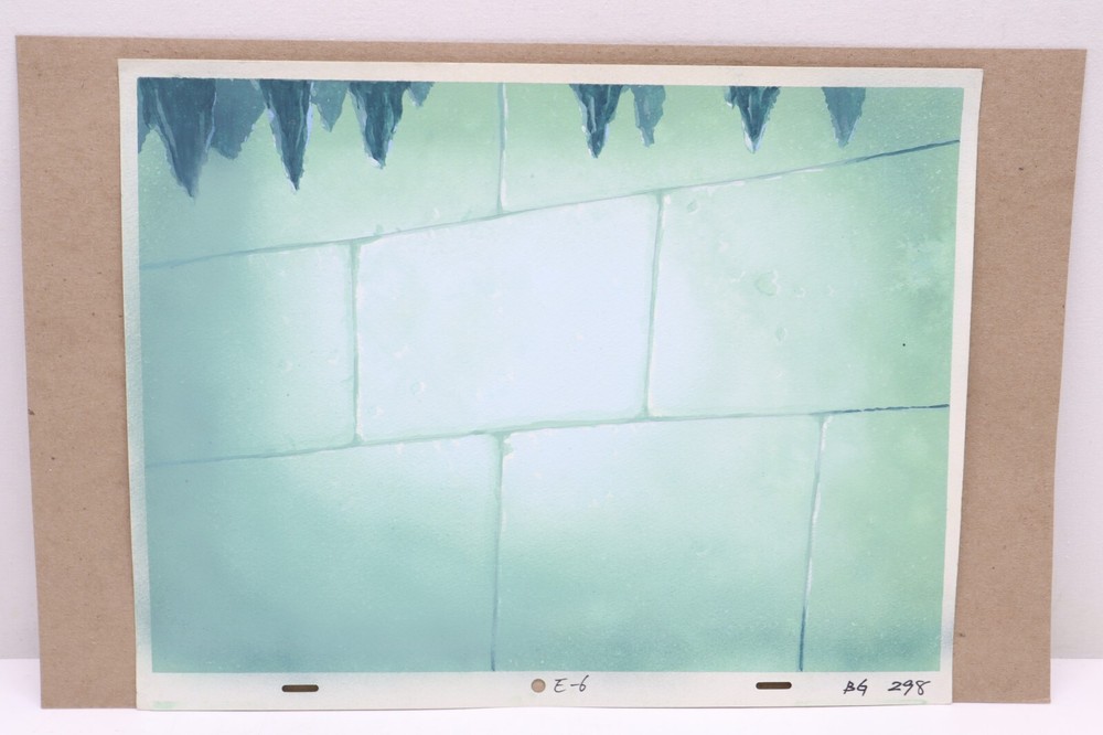 Original Hand Painted Animation Production Background (227-15)