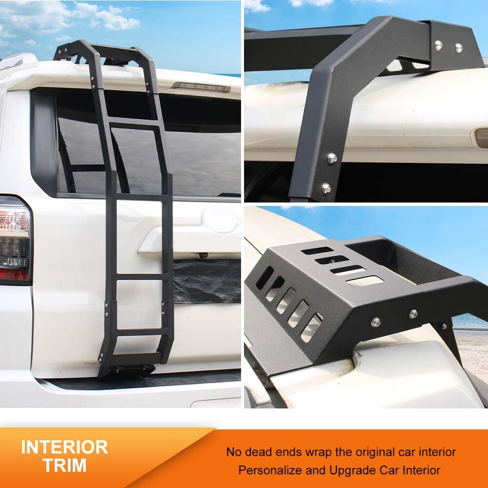 Tailgate Ladders Rear Gate Ladder Kit Left Side Accessories For 4Runner 2010+