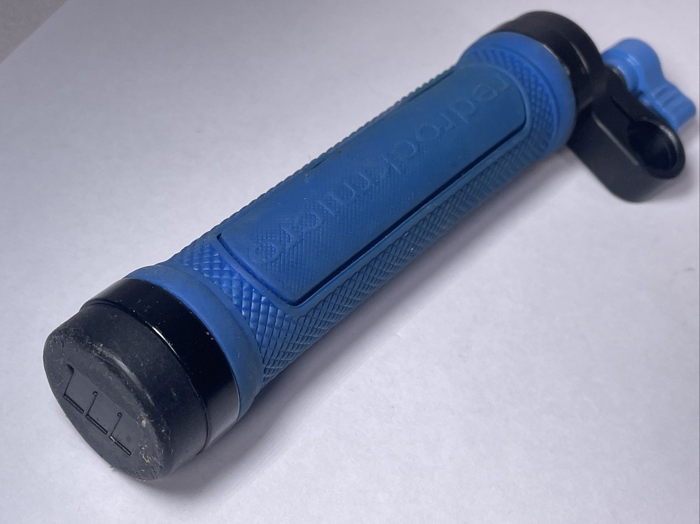 Redrock Micro HandGrip Rubberized Grip Handle Blue