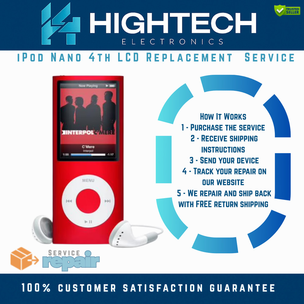 iPod Nano 4th LCD Replacement  Service