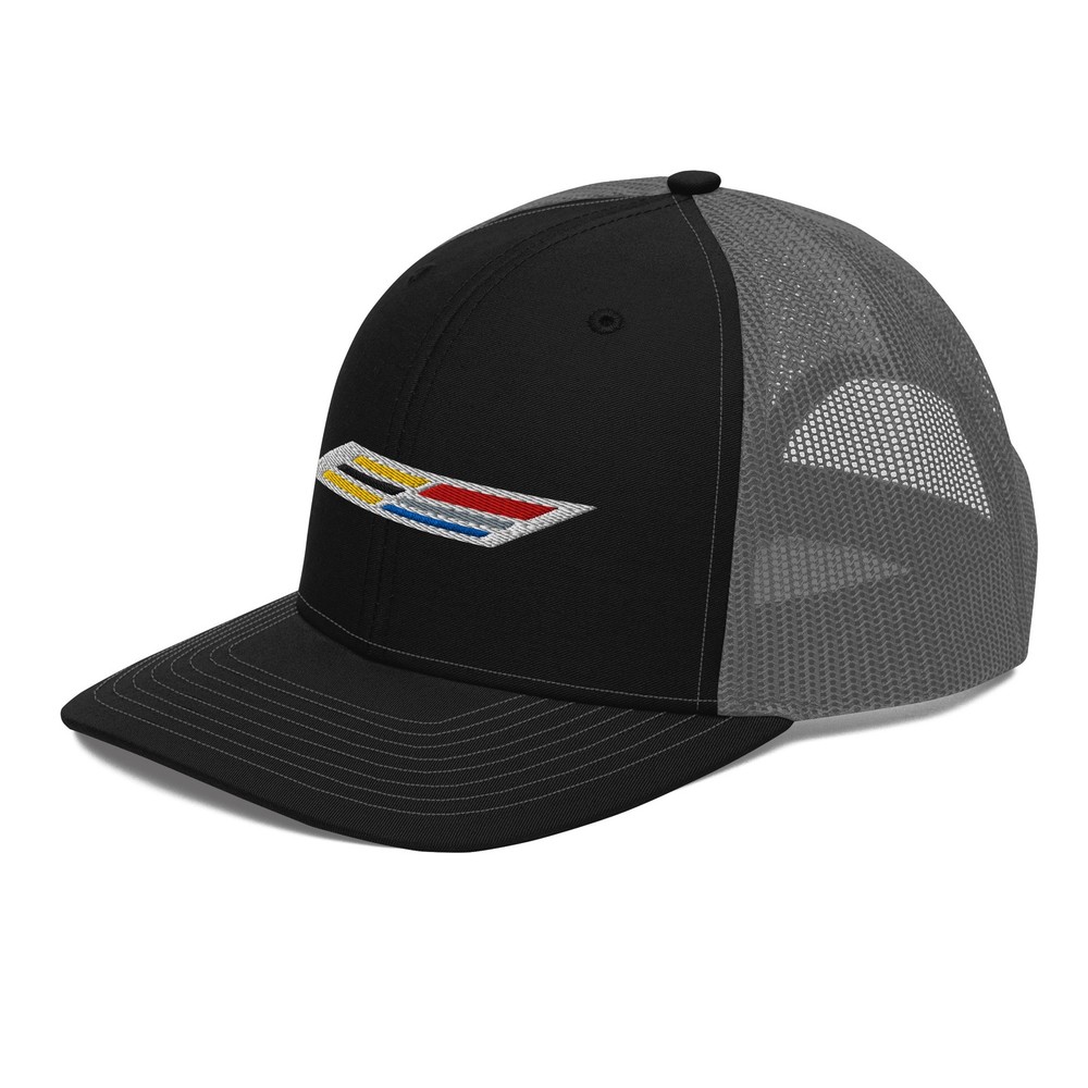 Cadillac V-Series Embroidered Trucker Cap