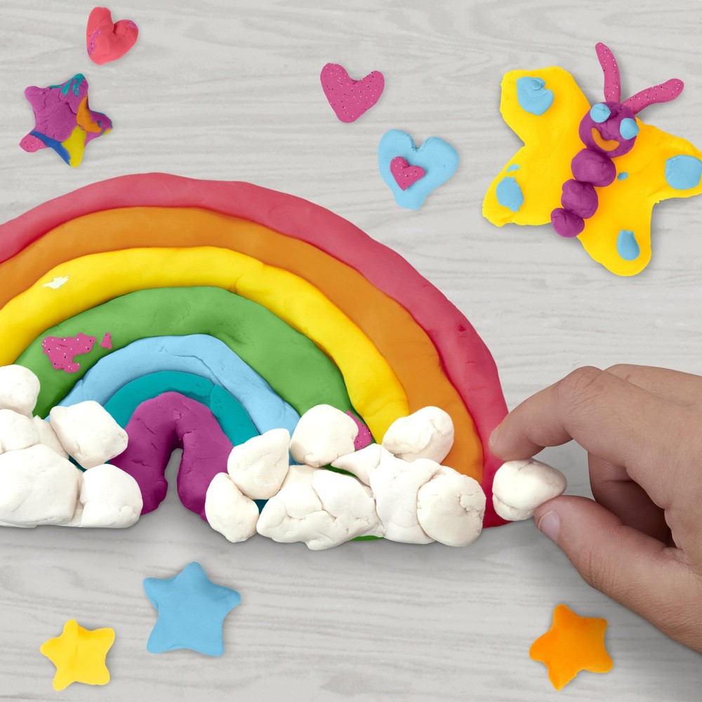 Play Doh Modeling Compound 10-Pack Case of 10 Count(Pack 1), Multicolor