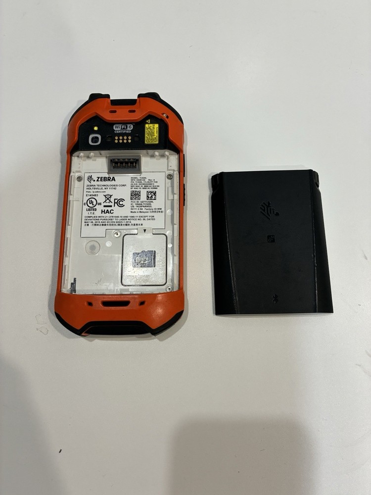 Zebra TC520L Barcode Scanner Mobile Computer TESTED Android WiFi New Battery
