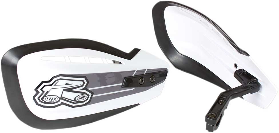 Renthal Moto Handguards - White - HG-100-WT