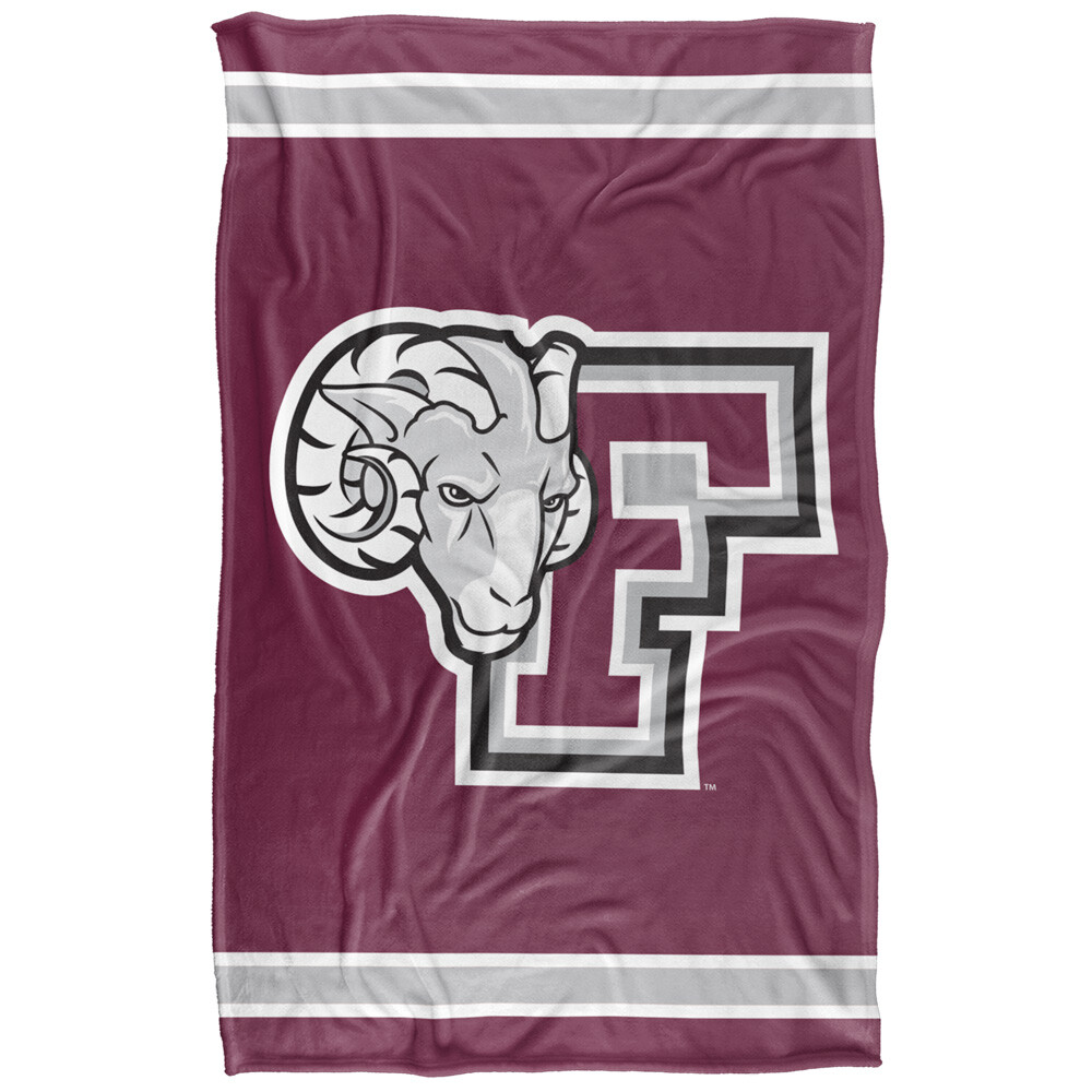 Fordham University Primary Logo Silky Touch Super Soft Throw Blanket
