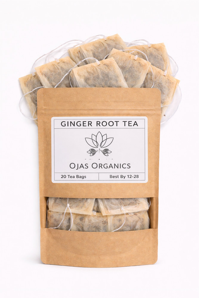 Organic Ginger Root Tea Bags (2g)